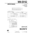 SONY WMEX162 Service Manual SONY WMEX162 Service Manual
