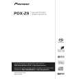 PIONEER PDX-Z9/WYVSXJ5 Owners Manual PIONEER PDX-Z9/WYVSXJ5 Owners Manual