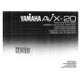 YAMAHA AVX-20 Instrukcja Obsługi YAMAHA AVX-20 Instrukcja Obsługi