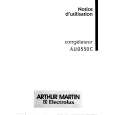 ARTHUR MARTIN ELECTROLUX AU0550C2 Owners Manual ARTHUR MARTIN ELECTROLUX AU0550C2 Owners Manual
