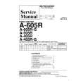PIONEER A605R/G Service Manual PIONEER A605R/G Service Manual