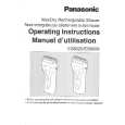 PANASONIC ES8025 Owners Manual PANASONIC ES8025 Owners Manual