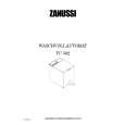 ZANUSSI TC502 Owners Manual ZANUSSI TC502 Owners Manual