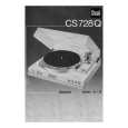 DUAL CS728Q Owners Manual DUAL CS728Q Owners Manual