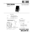 SONY BC380 Service Manual SONY BC380 Service Manual