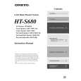 ONKYO HTS680 Owners Manual ONKYO HTS680 Owners Manual