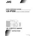 JVC UX-P550EB Owners Manual JVC UX-P550EB Owners Manual