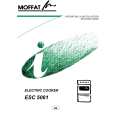 MOFFAT ESC5061S Owners Manual MOFFAT ESC5061S Owners Manual