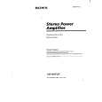SONY XM-604EQX Owners Manual SONY XM-604EQX Owners Manual