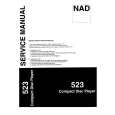 NAD 523 CD PLAYER Service Manual NAD 523 CD PLAYER Service Manual