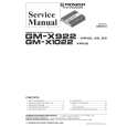 PIONEER GMX922 X1E/UC ES E Service Manual PIONEER GMX922 X1E/UC ES E Service Manual