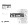 BLAUPUNKT Hamburg RCM 148 Owners Manual BLAUPUNKT Hamburg RCM 148 Owners Manual