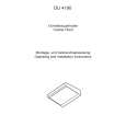 AEG DU4190M/UE Owners Manual AEG DU4190M/UE Owners Manual