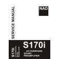NAD S170I Service Manual NAD S170I Service Manual