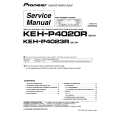 PIONEER KEH-P4020R/XM/EW Service Manual PIONEER KEH-P4020R/XM/EW Service Manual