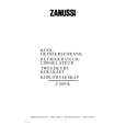 ZANUSSI Z20/9K Owners Manual ZANUSSI Z20/9K Owners Manual