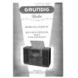 GRUNDIG MUSIKSCHRANK 8012 Owners Manual GRUNDIG MUSIKSCHRANK 8012 Owners Manual