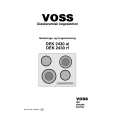 VOSS-ELECTROLUX DEK2430-AL VOSS/HIC- Owners Manual VOSS-ELECTROLUX DEK2430-AL VOSS/HIC- Owners Manual