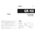TEAC GR-10I Owners Manual TEAC GR-10I Owners Manual