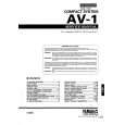 YAMAHA TCD-AV1 Service Manual YAMAHA TCD-AV1 Service Manual