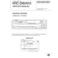 KENWOOD KRC288AD3 Service Manual KENWOOD KRC288AD3 Service Manual