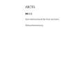AEG ARCTIS1195-7GA Owners Manual AEG ARCTIS1195-7GA Owners Manual