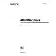 SONY MDS-S37 Owners Manual SONY MDS-S37 Owners Manual