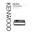 KENWOOD FG-273 Service Manual KENWOOD FG-273 Service Manual