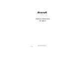BRANDT CB2900E Owners Manual BRANDT CB2900E Owners Manual