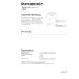 PANASONIC PVDAC9 Owners Manual PANASONIC PVDAC9 Owners Manual