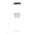 ZANUSSI ZF54SI Owners Manual ZANUSSI ZF54SI Owners Manual