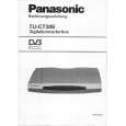 PANASONIC TUCT30E Owners Manual PANASONIC TUCT30E Owners Manual