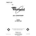 WHIRLPOOL ACP602XM0 Parts Catalog WHIRLPOOL ACP602XM0 Parts Catalog
