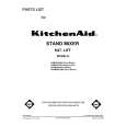 WHIRLPOOL KSM50PER0 Parts Catalog WHIRLPOOL KSM50PER0 Parts Catalog