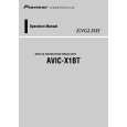 PIONEER AVIC-X1BT Owners Manual PIONEER AVIC-X1BT Owners Manual
