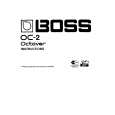 BOSS OC-2 Owners Manual BOSS OC-2 Owners Manual