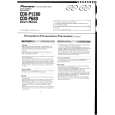 PIONEER CDXP1280 Owners Manual PIONEER CDXP1280 Owners Manual