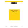 ZANUSSI DWS686 Owners Manual ZANUSSI DWS686 Owners Manual