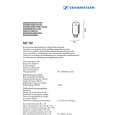 SENNHEISER ME 102 Owners Manual SENNHEISER ME 102 Owners Manual
