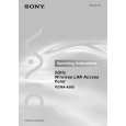SONY PCWAA500 Owners Manual SONY PCWAA500 Owners Manual