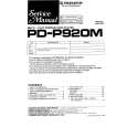 PIONEER PD-P920M Service Manual PIONEER PD-P920M Service Manual