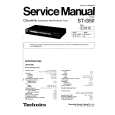 TECHNICS STG50 Service Manual TECHNICS STG50 Service Manual