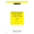 ZANUSSI FL1400 Owners Manual ZANUSSI FL1400 Owners Manual