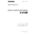 TOSHIBA V-215B Service Manual TOSHIBA V-215B Service Manual