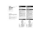 SONY ICF-SW20 Owners Manual SONY ICF-SW20 Owners Manual