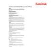 SANDISK MobileMate Memory Stick Plus Reader Owners Manual SANDISK MobileMate Memory Stick Plus Reader Owners Manual