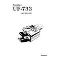 PANASONIC UF733 Owners Manual PANASONIC UF733 Owners Manual
