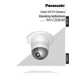 PANASONIC WVCS854B Owners Manual PANASONIC WVCS854B Owners Manual