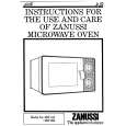 ZANUSSI MW182 Owners Manual ZANUSSI MW182 Owners Manual