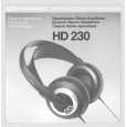 SENNHEISER HD 230 Owners Manual SENNHEISER HD 230 Owners Manual
